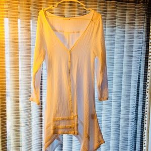 Lightweight long cardigan